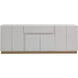 Greco 86.75 X 17.75 inch Gauntlet Grey Sideboard